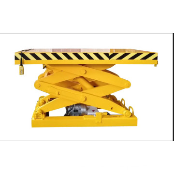 Safety Double Shear Fork Type Electric Lift Platform